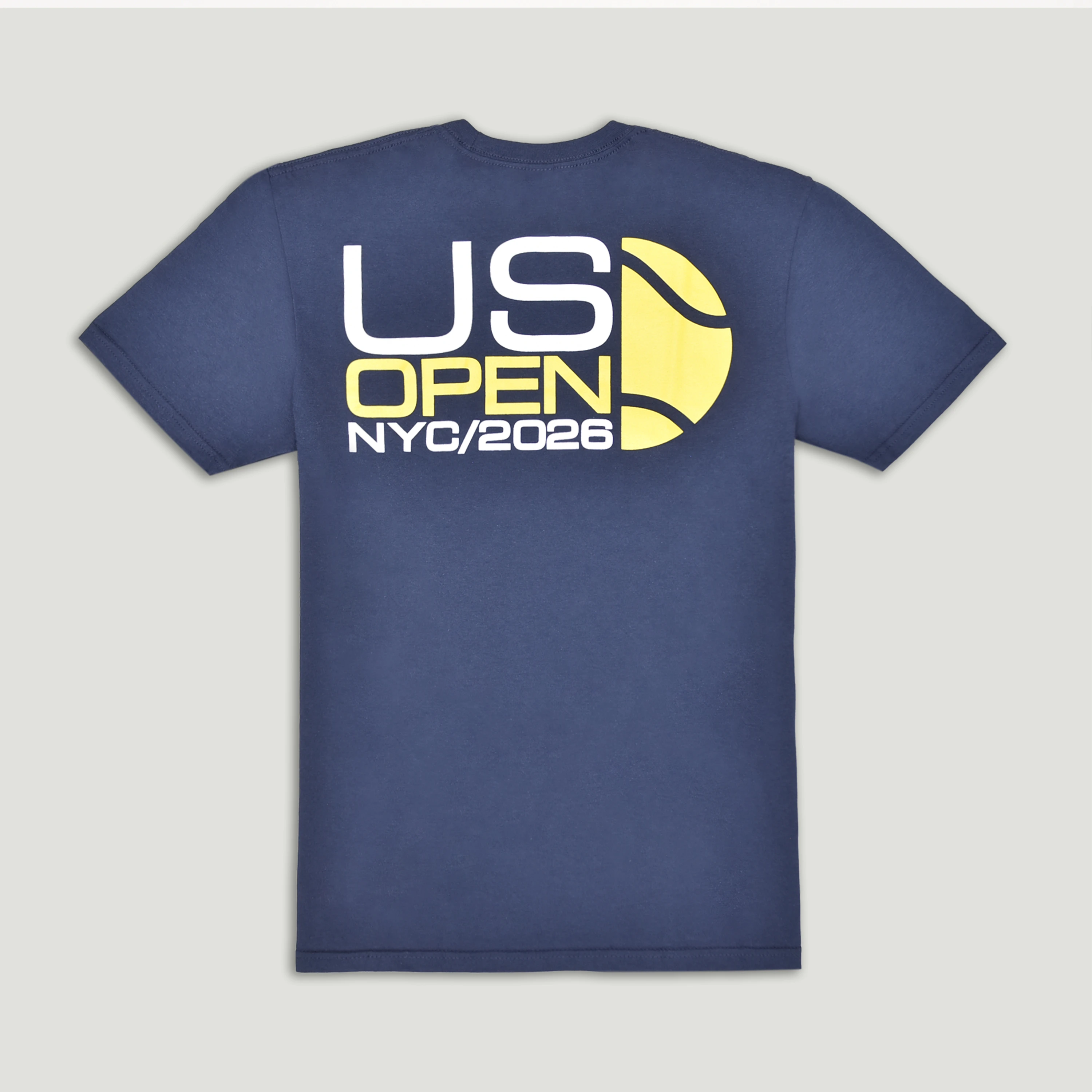US Open Collection 2026 Type Ball Split T-Shirt- Navy