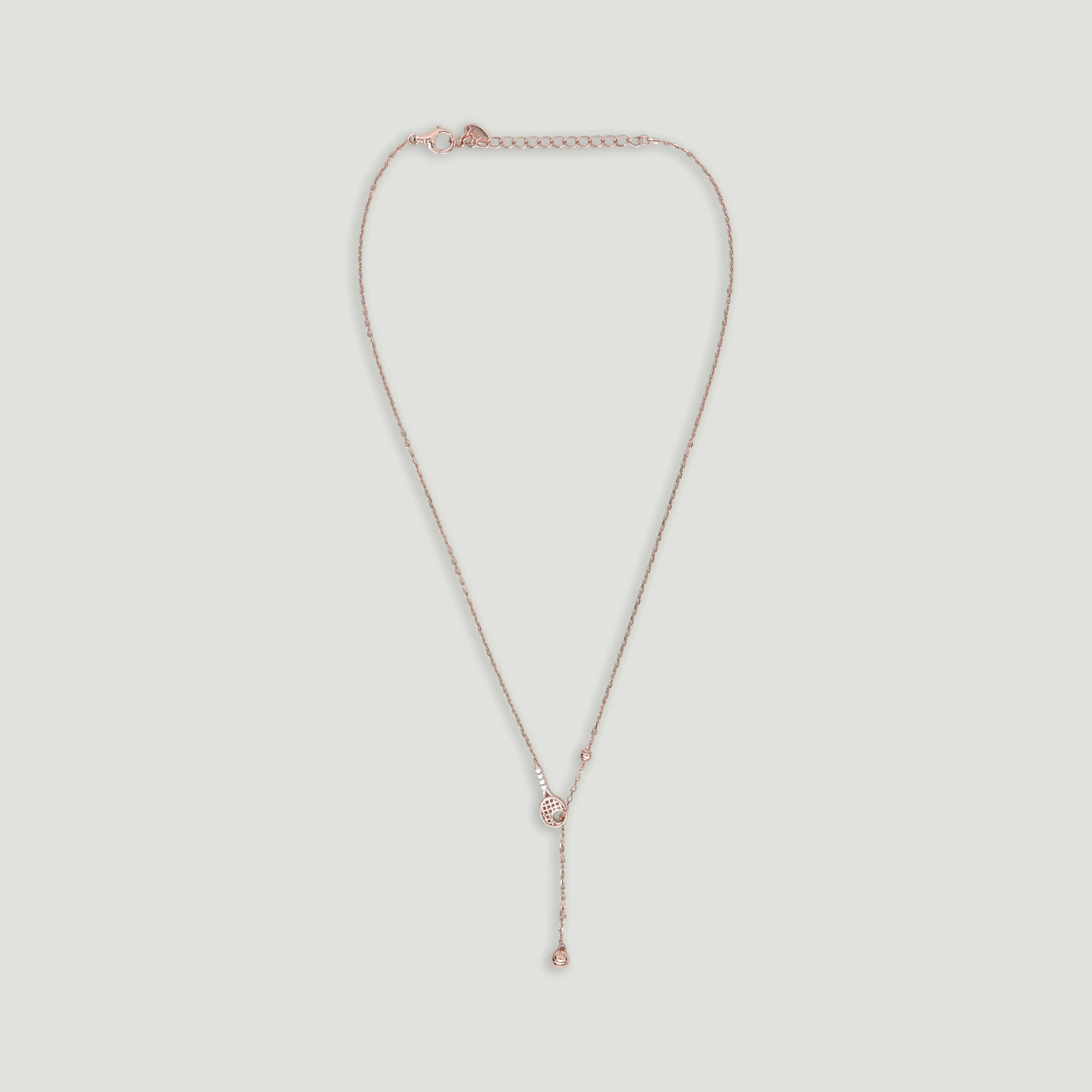 US Open Luv 40 Ball Thru Racquet Necklace