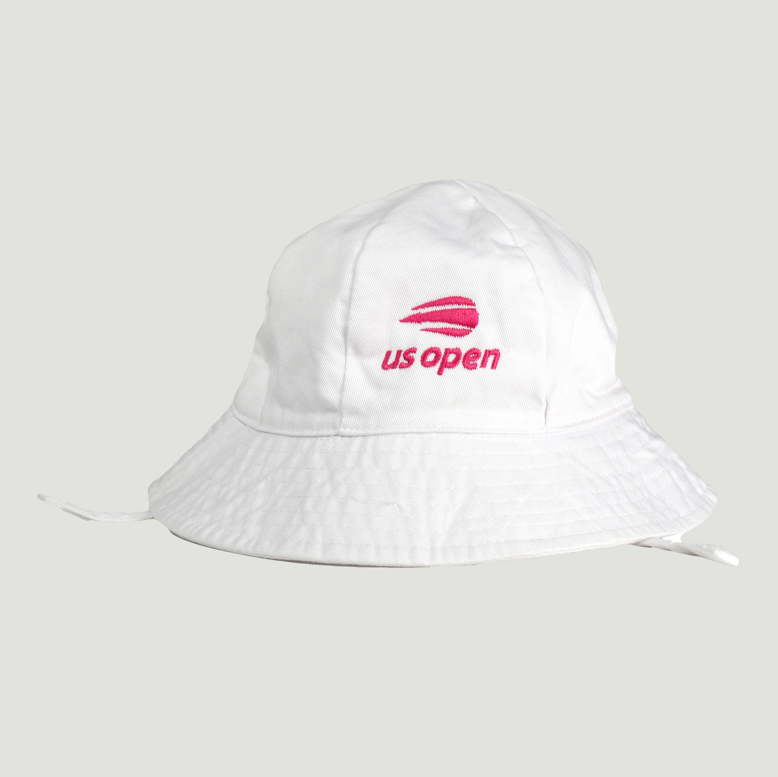 Infant Bonnet - White w/ Pink Logo