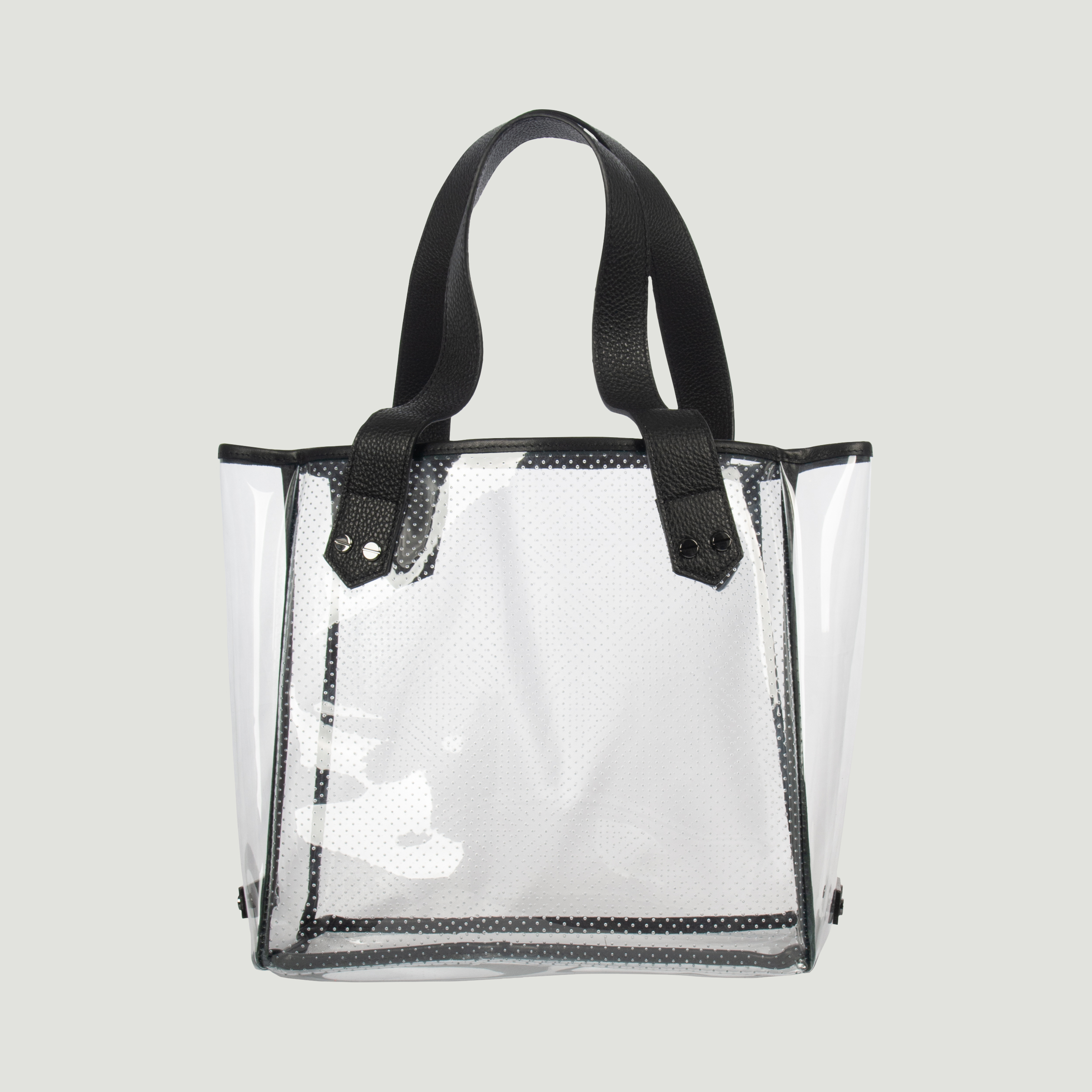 clear pvc tote