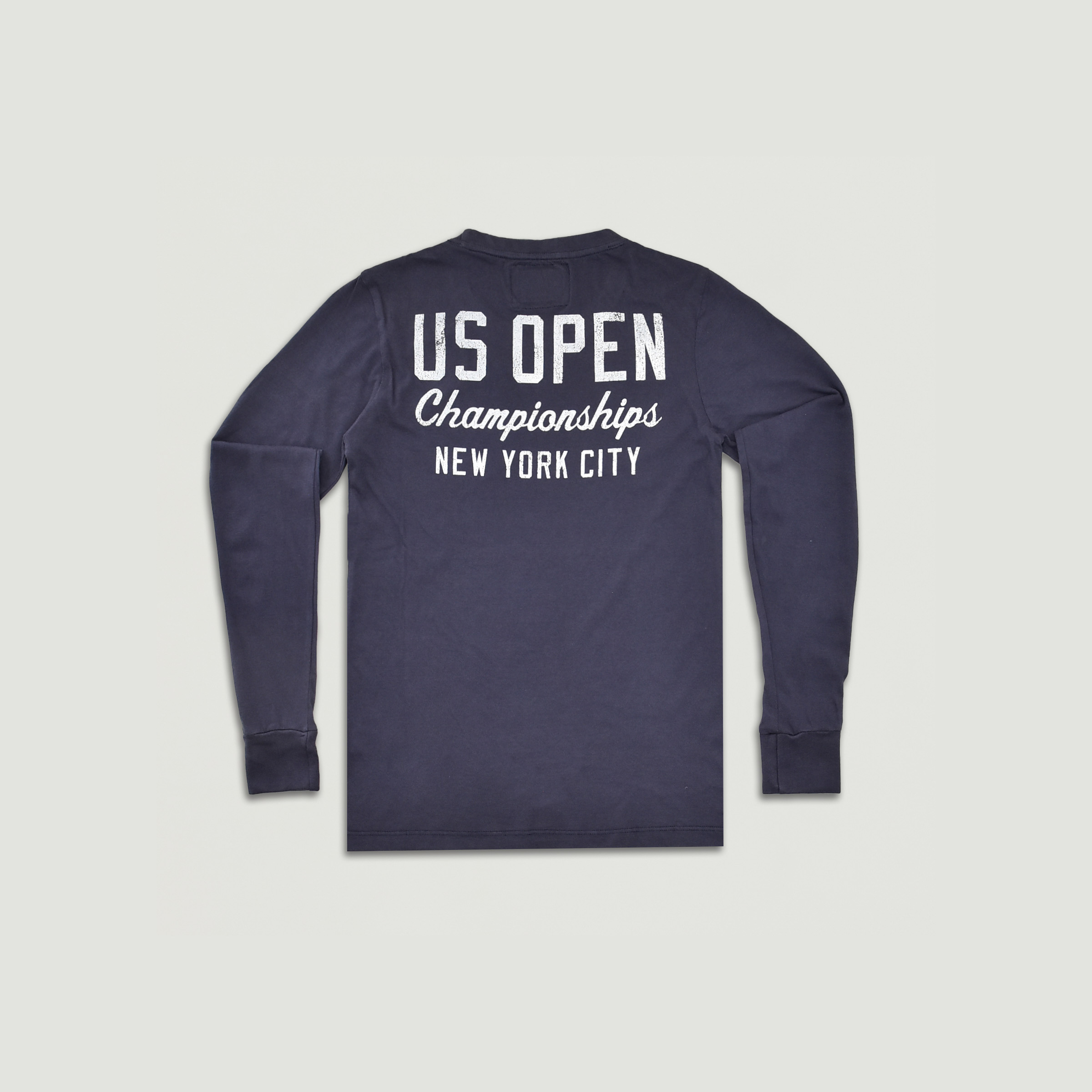 US Open Women's American Needle Brass Tacks NYC Championships Long Sleeve T-Shirt - NAVY
Back View