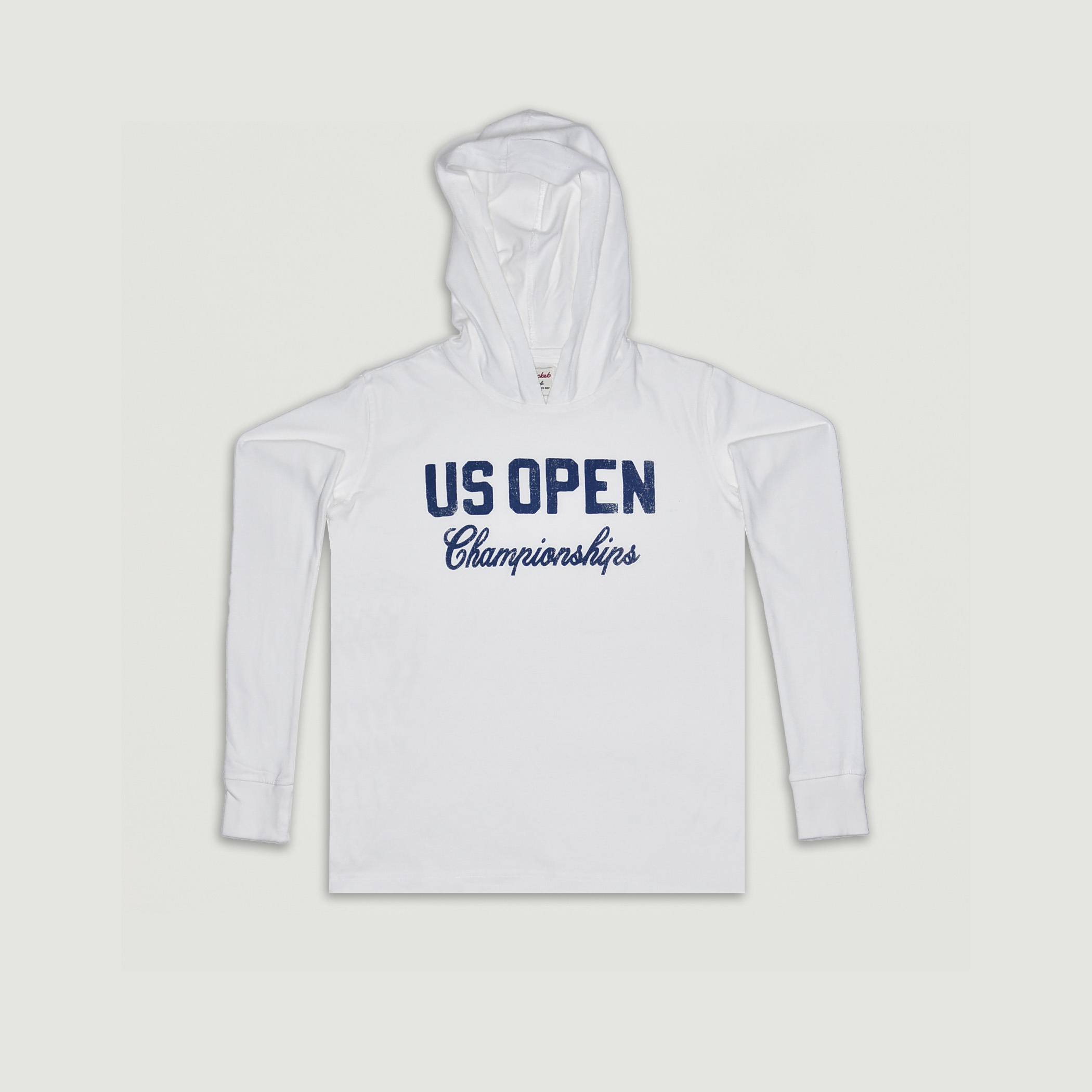 US Open Women's Championship Logo Hooded Long Sleeve - White