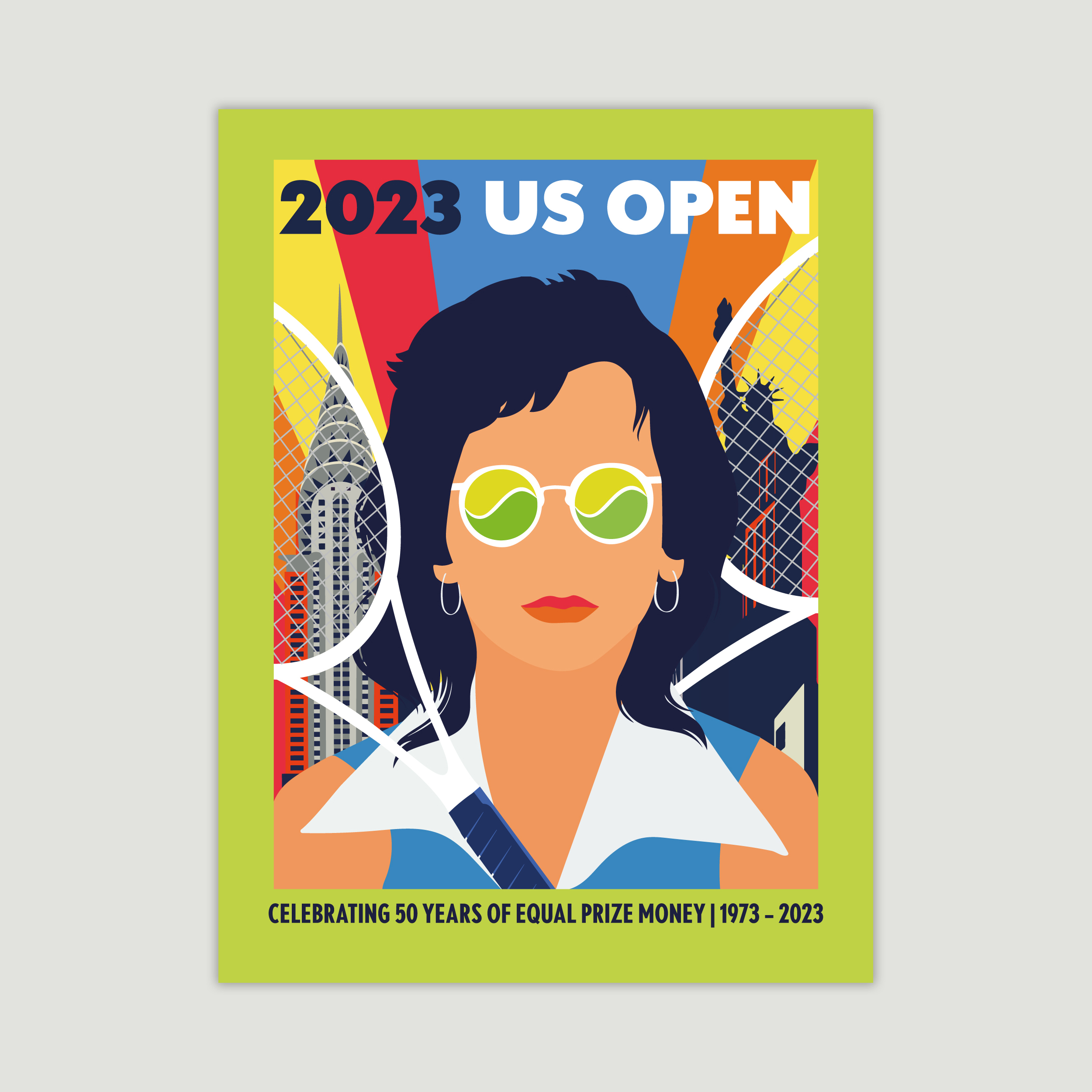 US Open 2023 Art