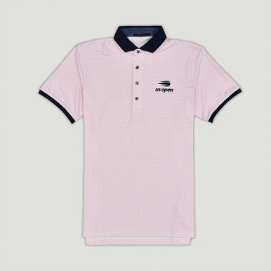 US Open Greyson Men's Ponderous Wolf Polo - Rosemary