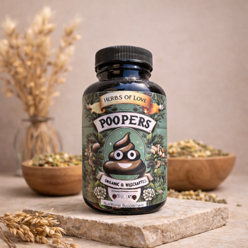 Poopers capsule bottle display