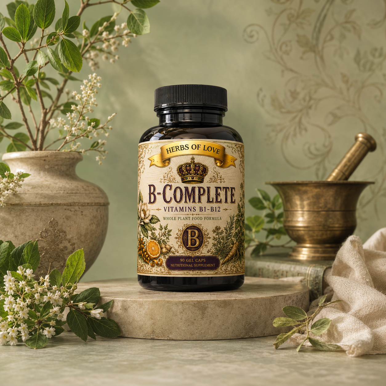 B-Complete: Plant based Vitamin B complex