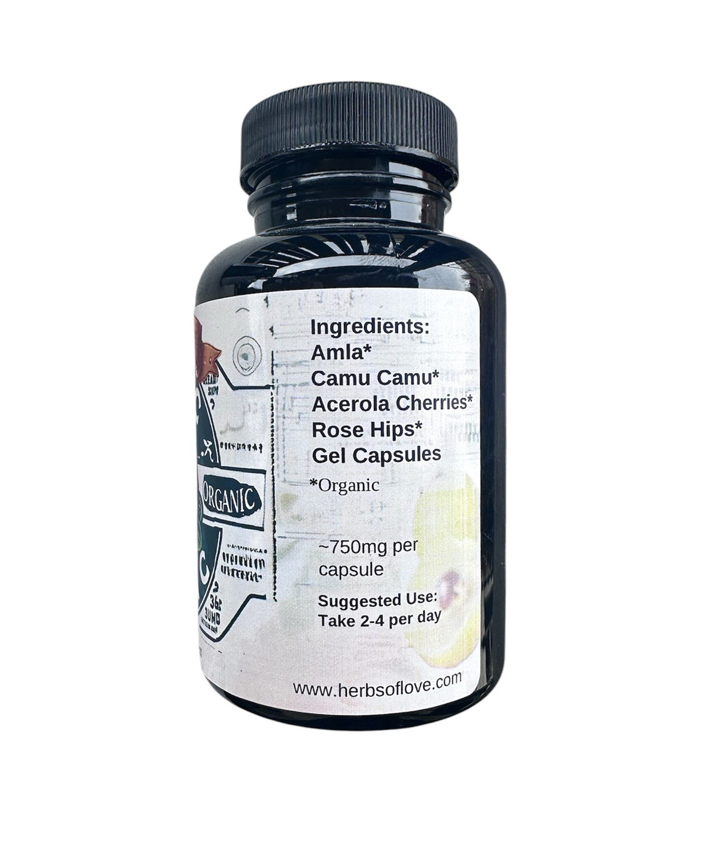 Real C - Superfood-sourced Vitamin C, 90 caps