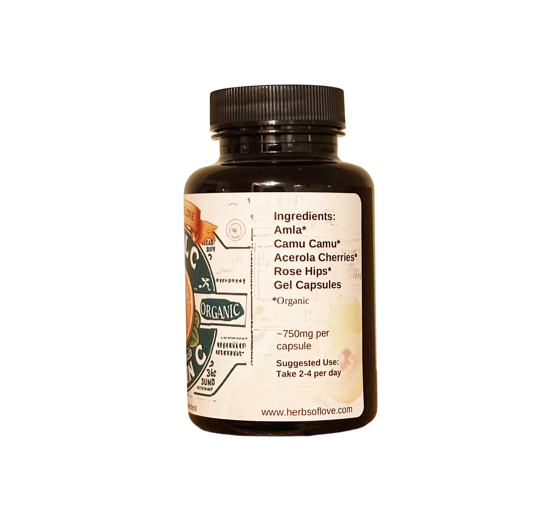 Real C - Superfood-sourced Vitamin C, 90 caps