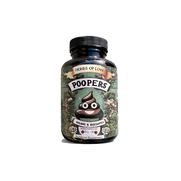 Poopers! Cos everyone has to poop! 90 caps