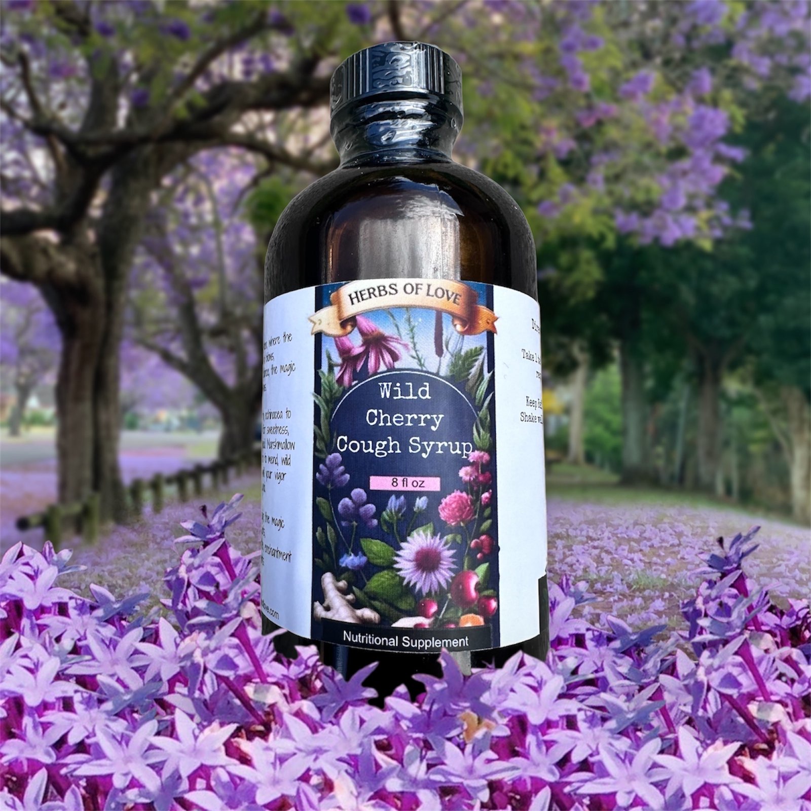 Wild Cherry Bark Cough Syrup