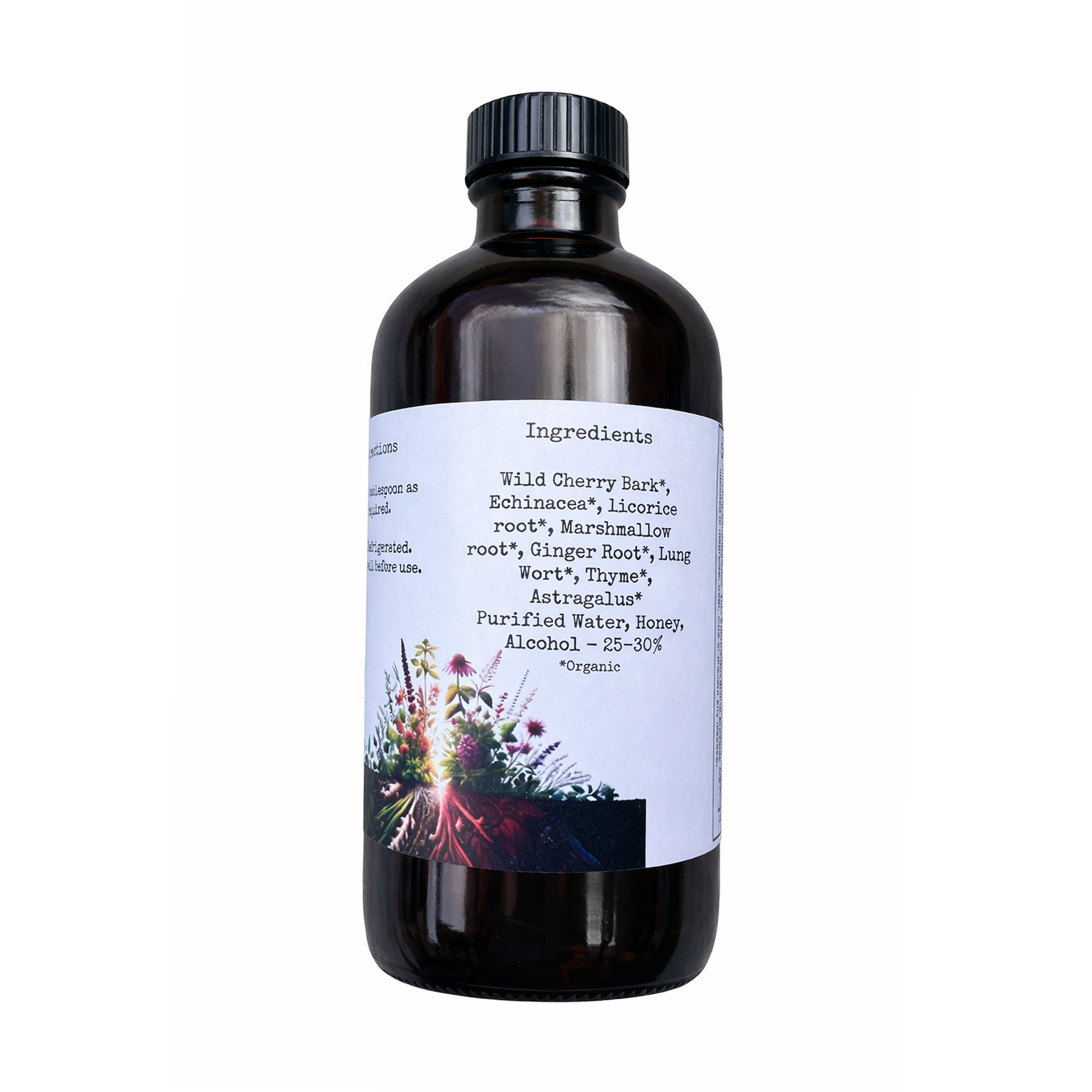 Wild Cherry Bark Cough Syrup