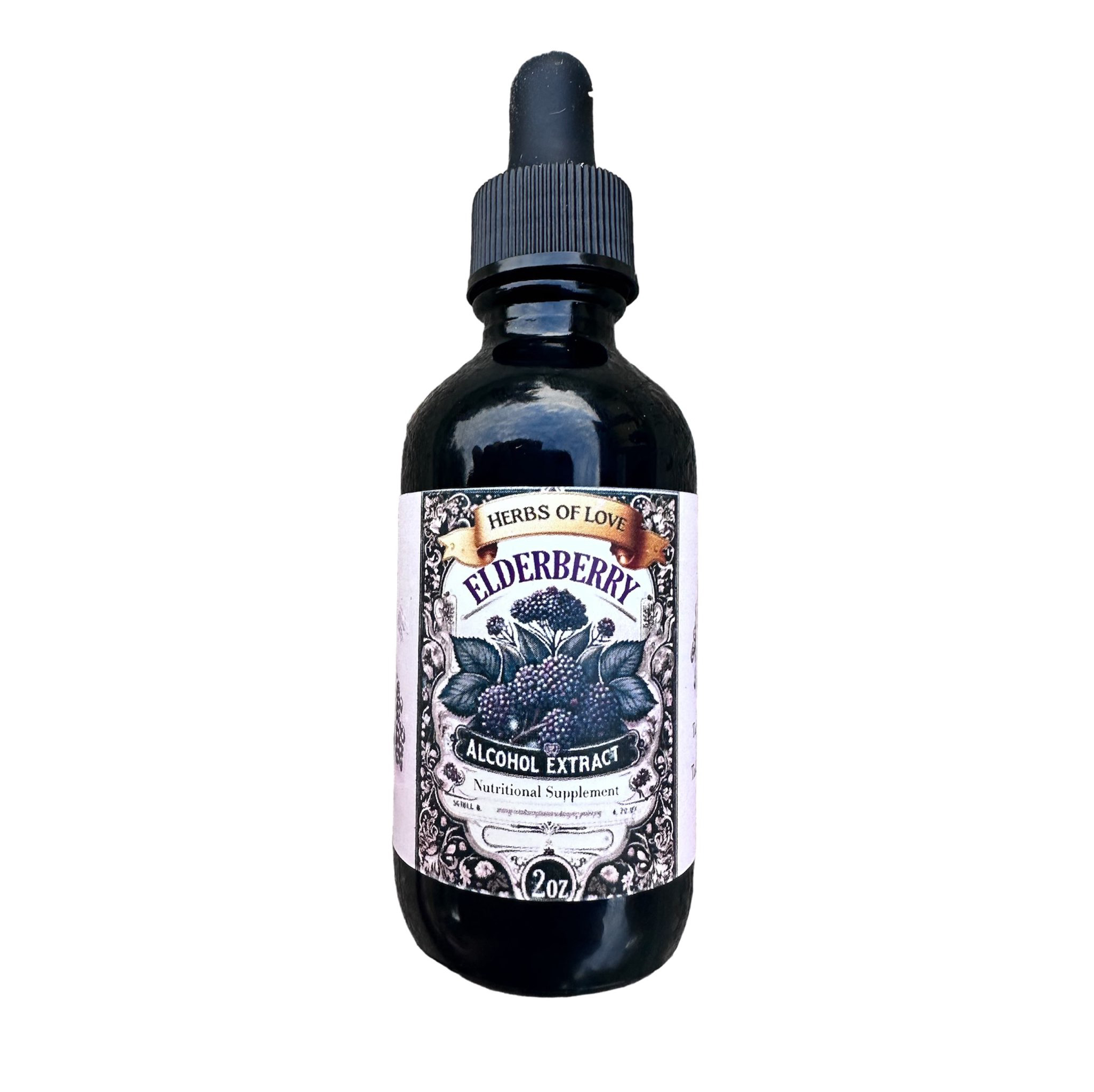 Elderberry Alcohol Extract - Potent!