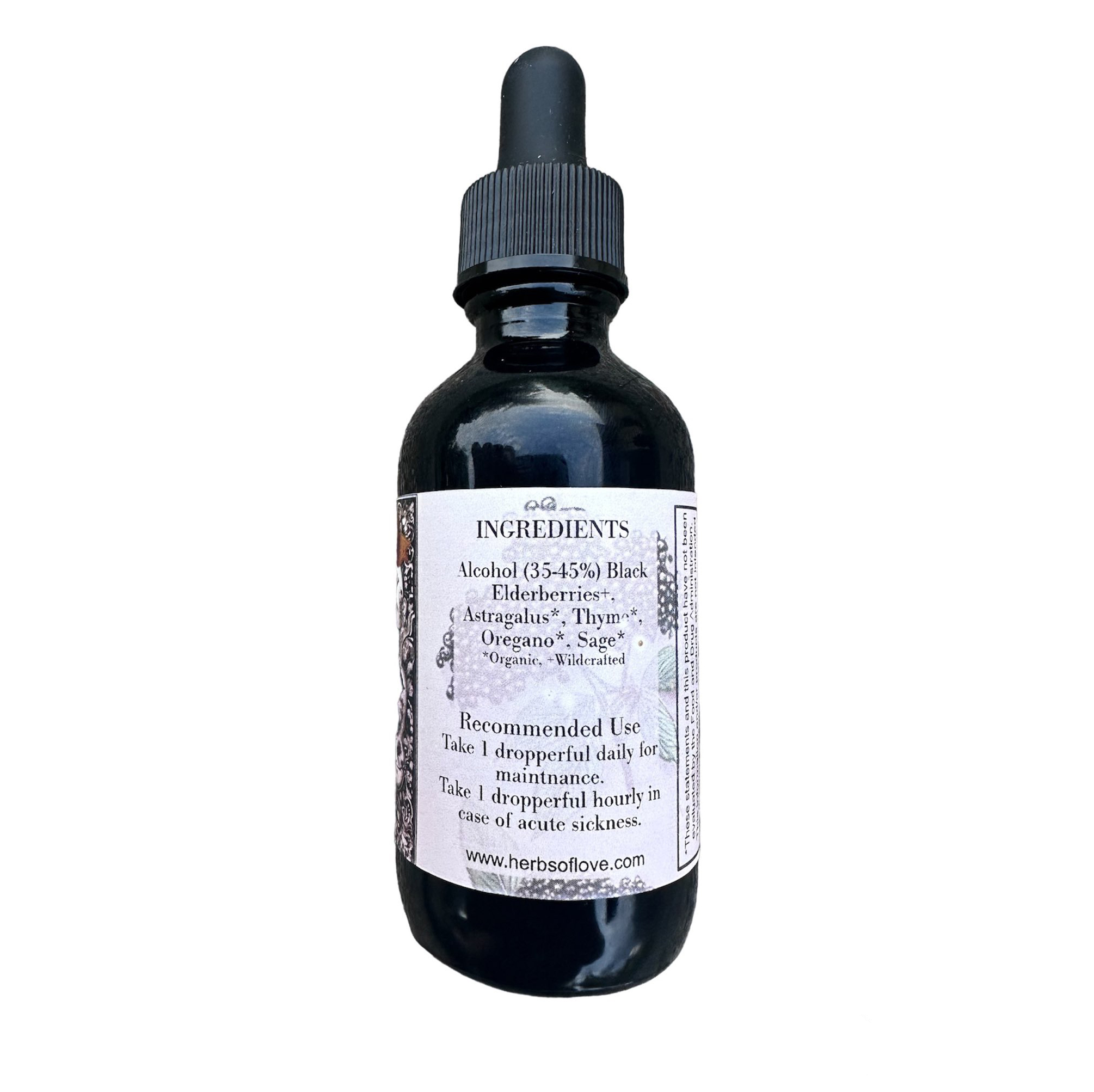 Elderberry Alcohol Extract - Potent!