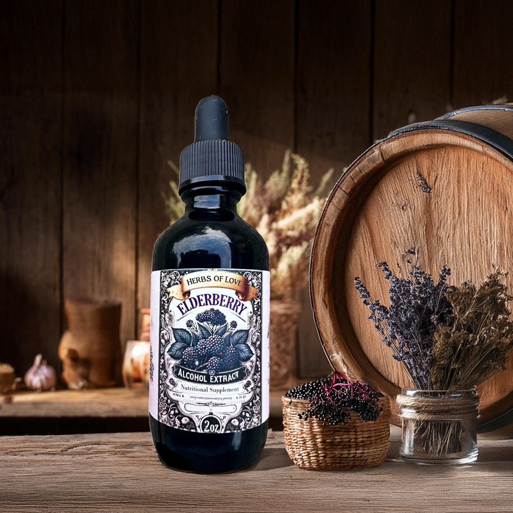 Elderberry Alcohol Extract - Potent!