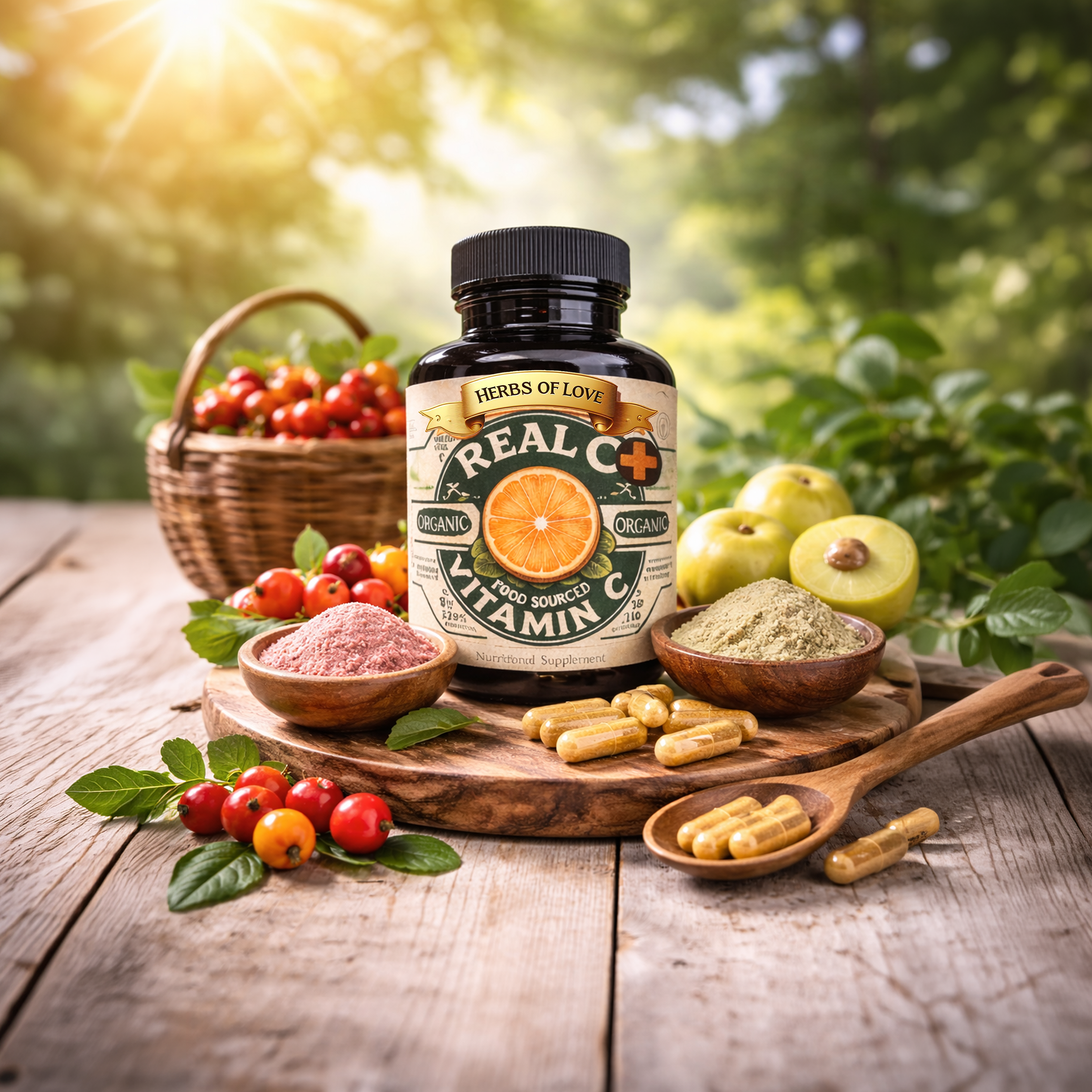Real C +  Superfood-sourced Vitamin C