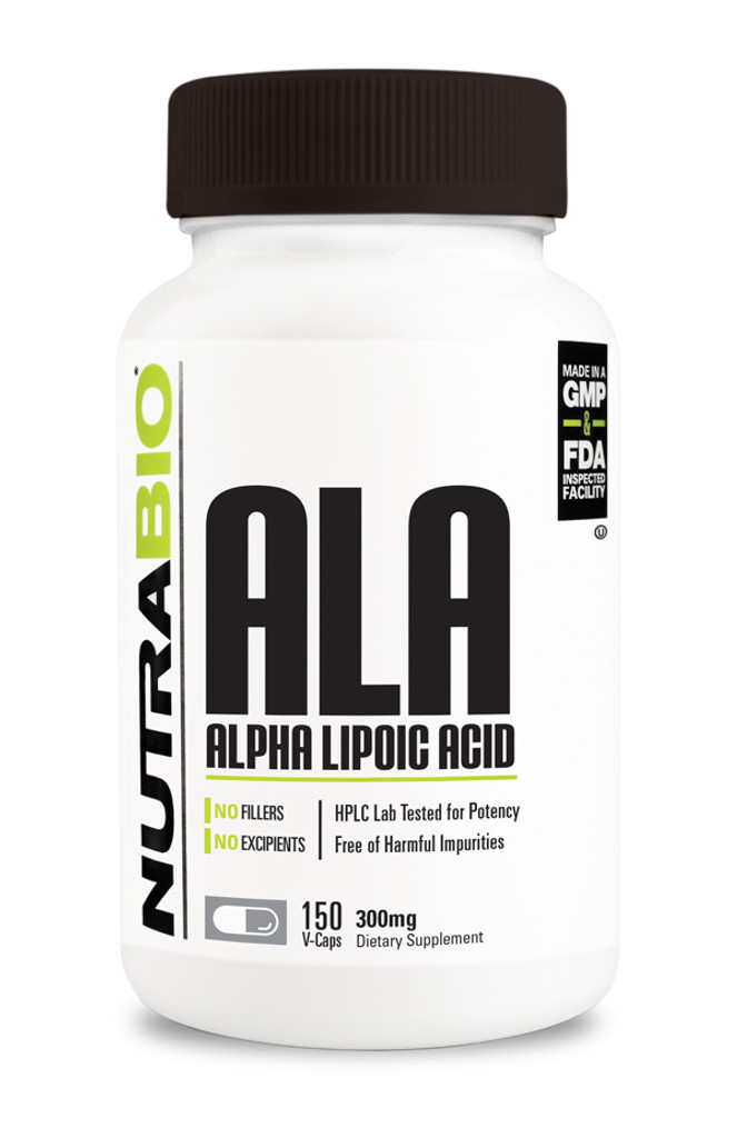 NUTRABIO - Alpha Lipoic Acid 300mg 150 caps