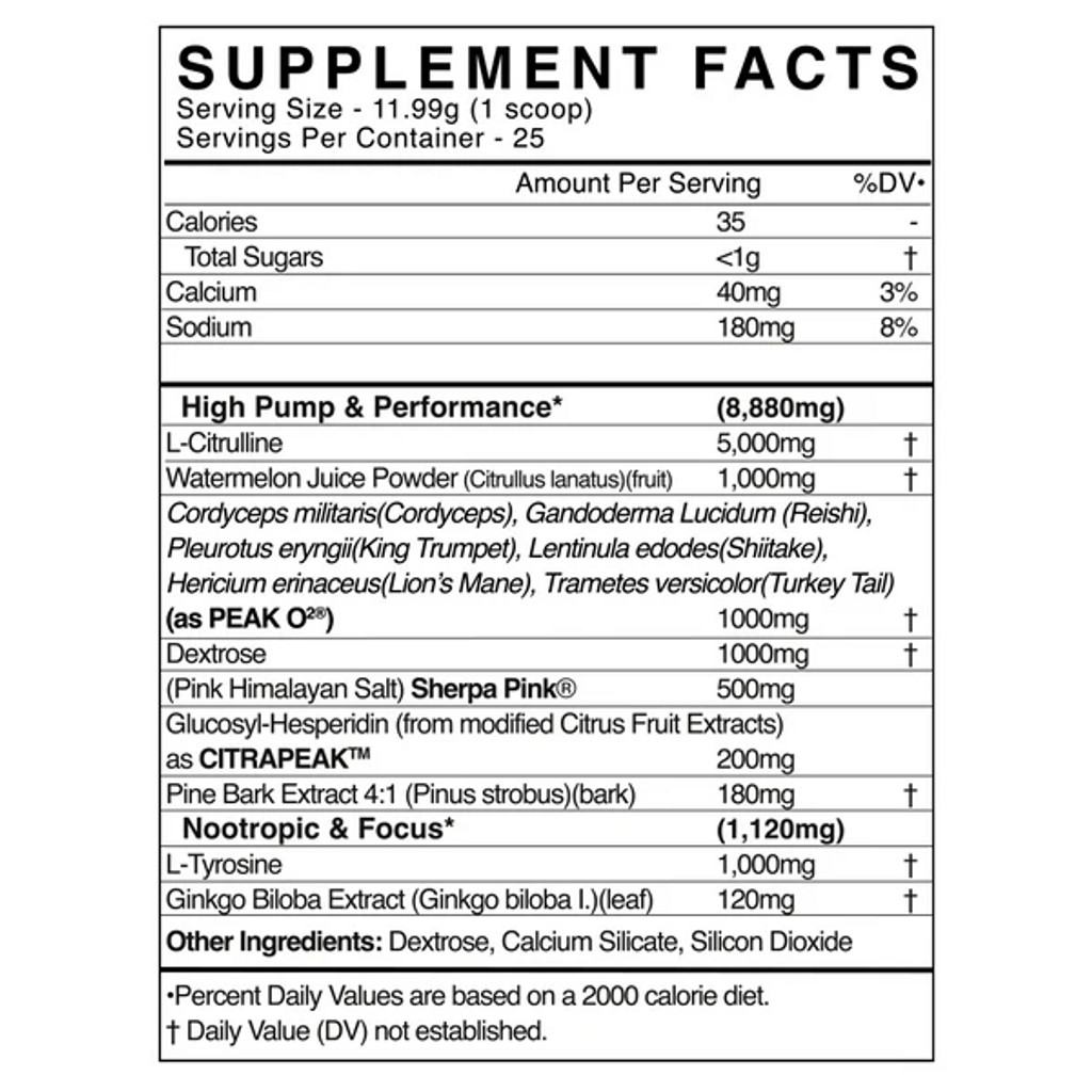 Nitricoxide (stim free)