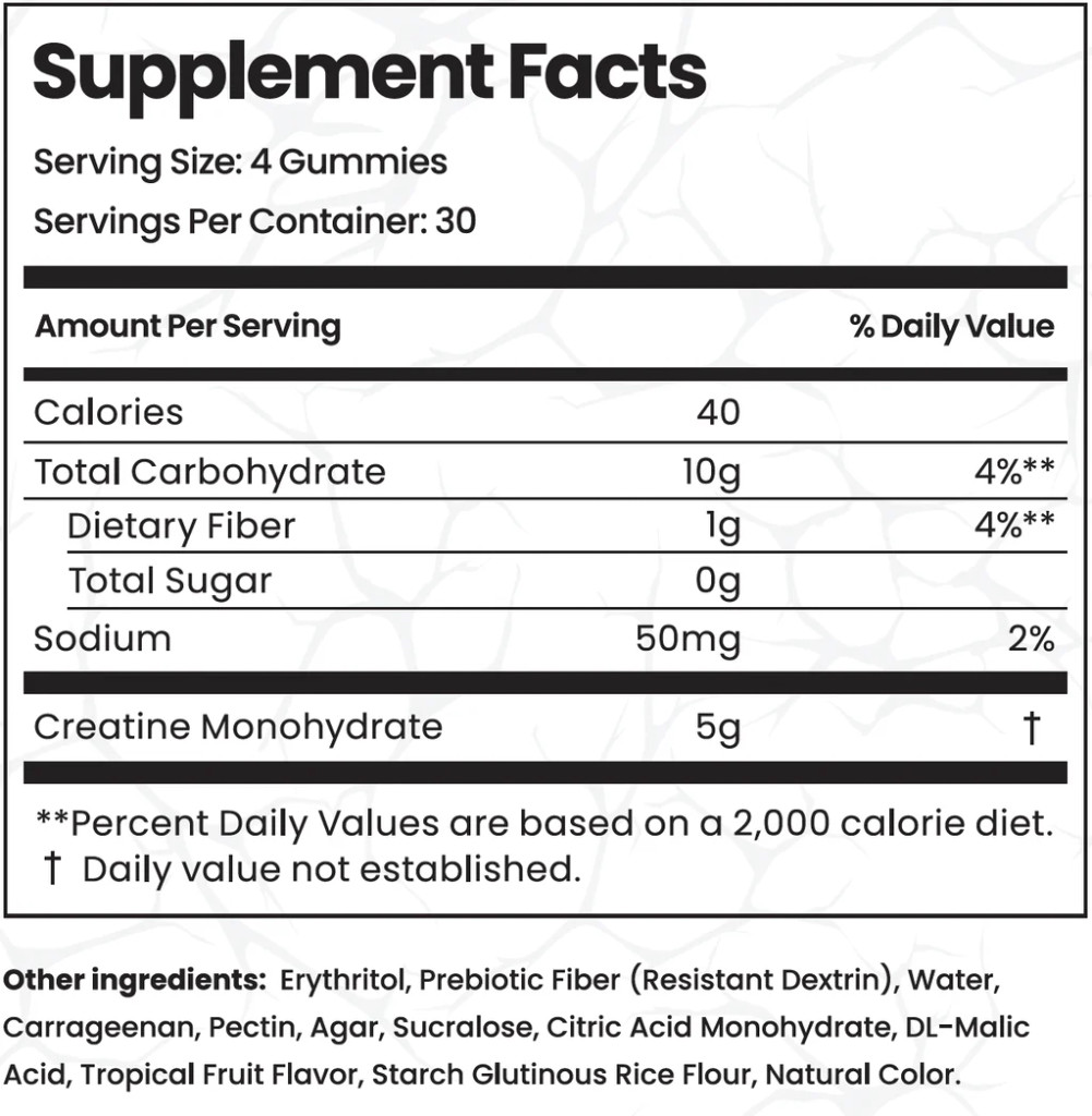 CREATINE GUMMIES