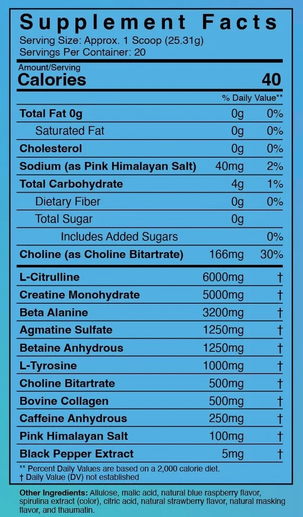 Bodacious Pre-Workout