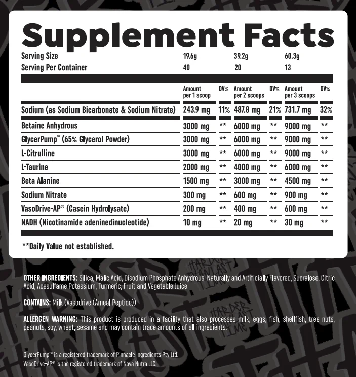 G-Pump Pre Workout