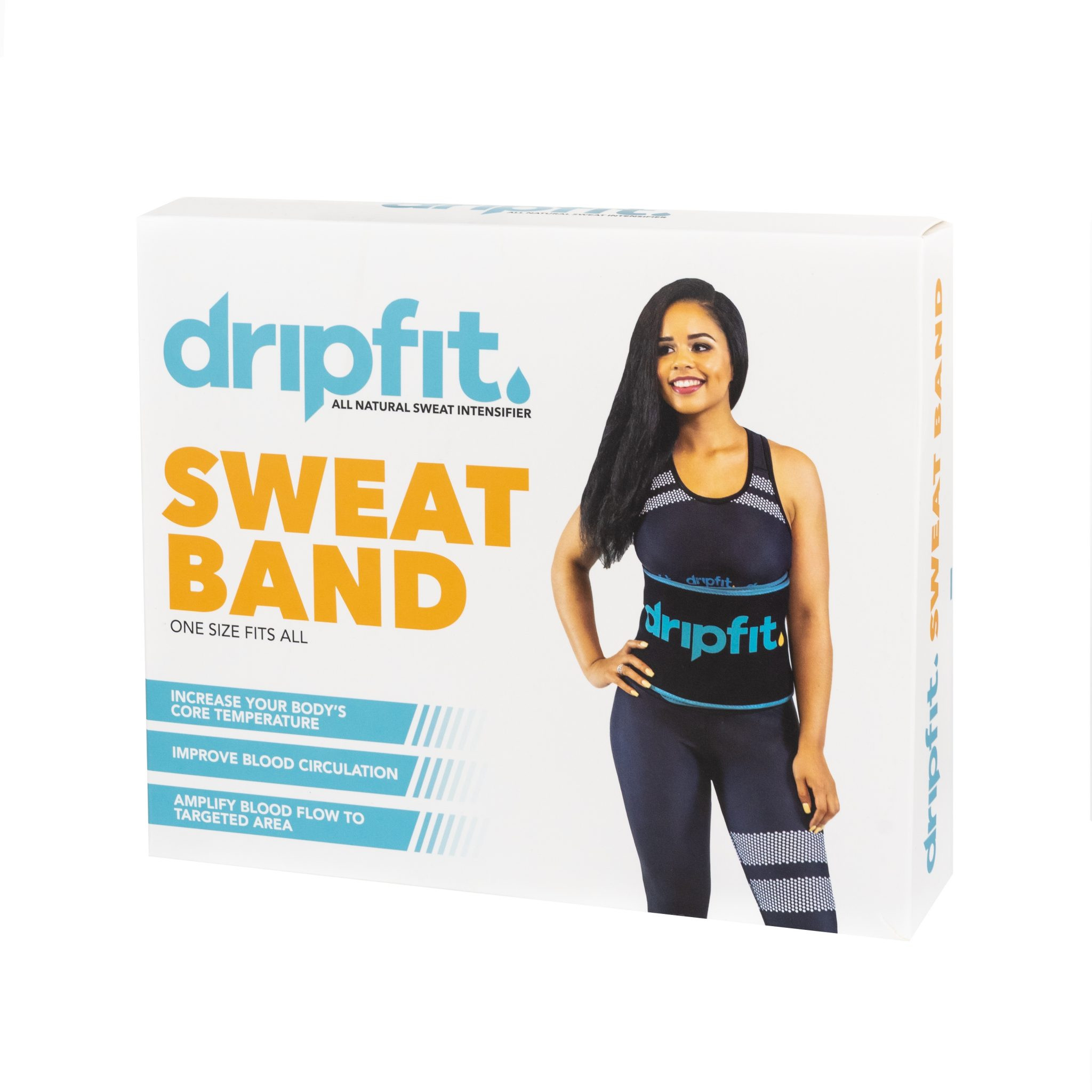DripFit Workout Sweat Band - Waist 