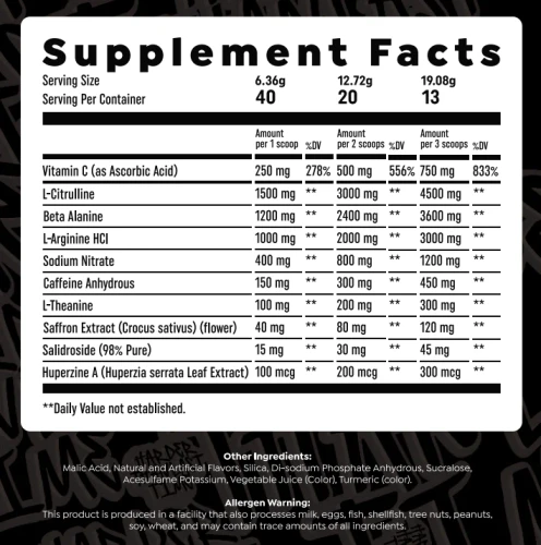 Signature Series Pre Workout