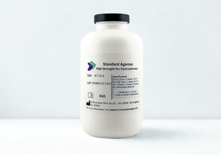 Molecular biology grade agarose powder A113-3, 500g, ultra pure biotechnology grade for DNA RNA gel electrophoresis, CAS 9012-36-6, gel strength 2745g/cm2