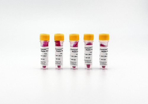 Conquest PCR Master Mix-2 D911-Mix2, 5 x 1000ul, 2X PCR master mix optimized for GC-rich and high-GC content template amplification, direct gel loading