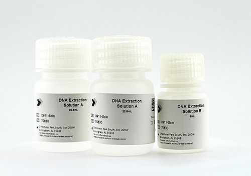 Conquest PCR Genotyping Solution Set D911-Soln, 500 preparations, rapid 15-minute DNA extraction kit compatible with all Conquest PCR Master Mixes, animal tissue plant cell culture blood