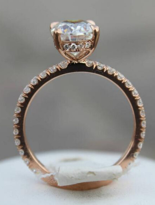 Ring 3D Rose Gold Silver