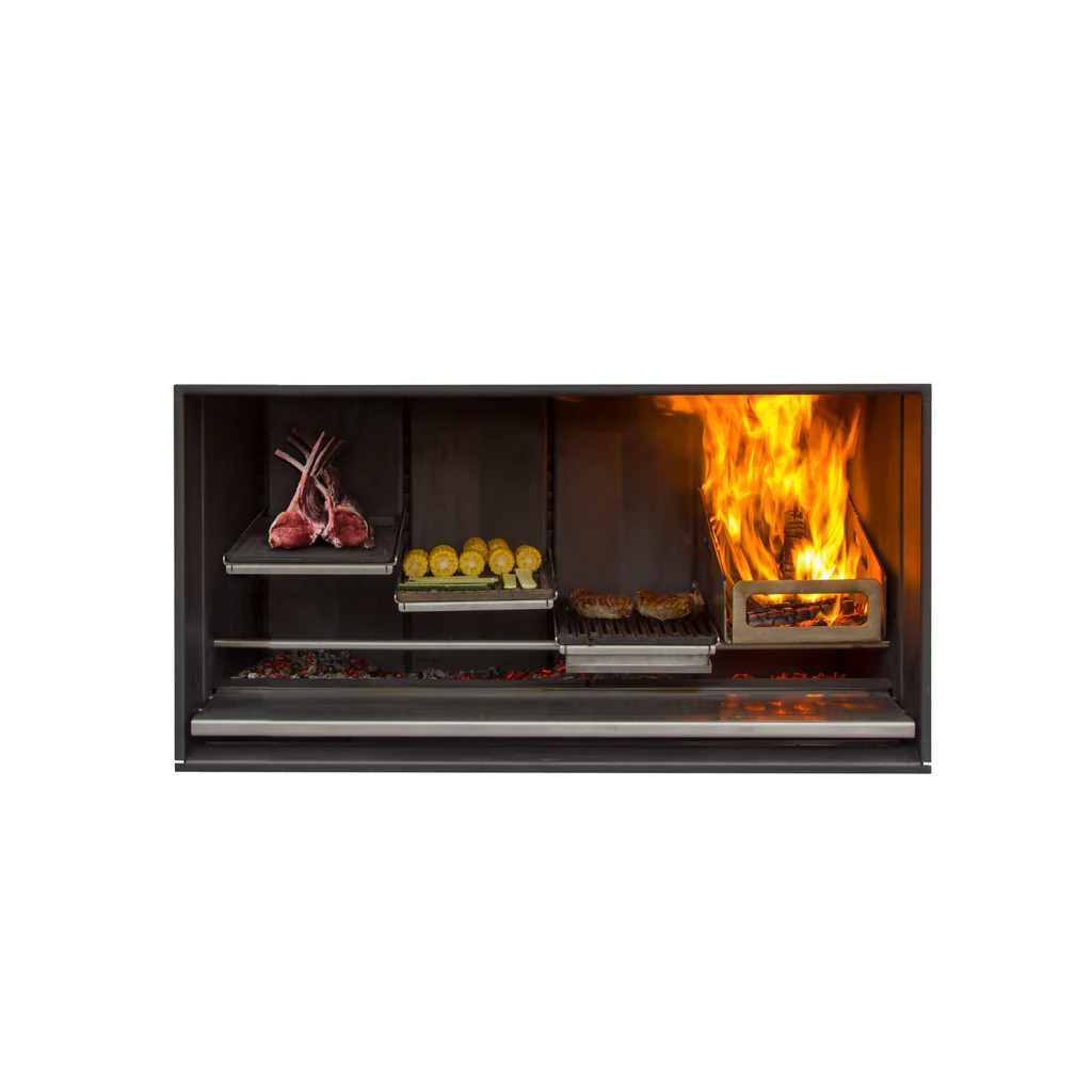 Escea EK1250 Outdoor Fireplace Kitchen Mclellans Home & Leisure