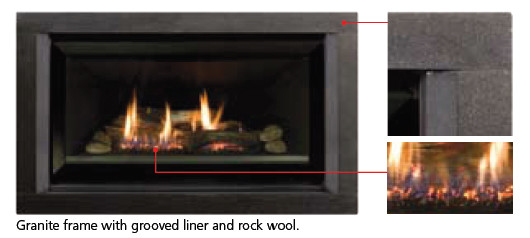Rinnai Symmetry 7.5kw Inbuilt Gas Fire - Mclellans Home u0026 Leisure