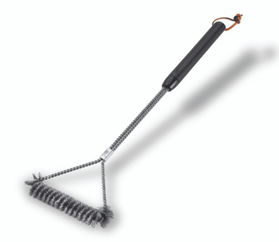 Weber large 3-sided grill brush