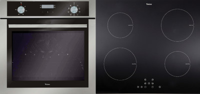 Verso 1-1 Pack 600mm Oven, 9 Function, Stainless Steel and 600mm Induction Cooktop