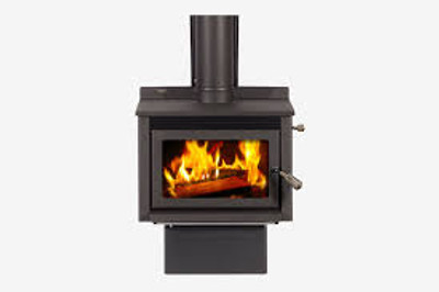 Metro Wee Rad Base Wet Model Wood Burner 