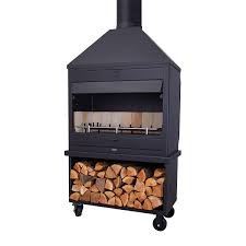 Kent Tekapo Trolley Base Outdoor Wood Fire 