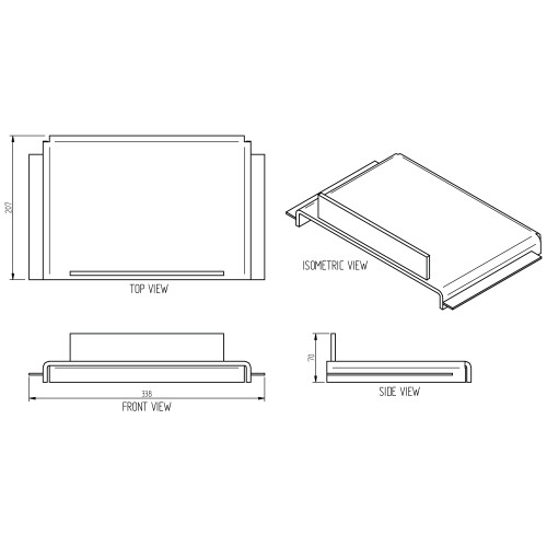 Masport Baffle to suit Minos 2