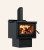 Maxen Kinmont 350 Clean Air Wood Fire 