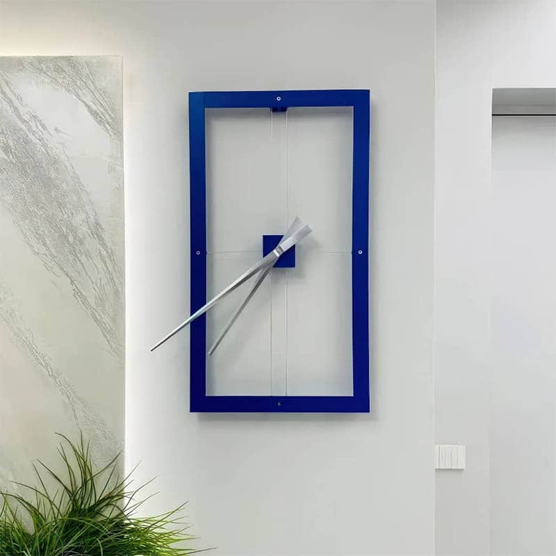 Rettangolo V (Vertical Rectangle) Clock