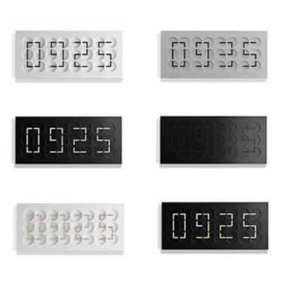 modern contemporary wall clocks