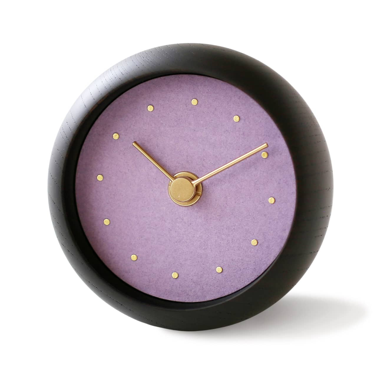 C-Brain Hanamokko Fujimurasaki Table Clock | Wisteria Purple, Sugilite ...