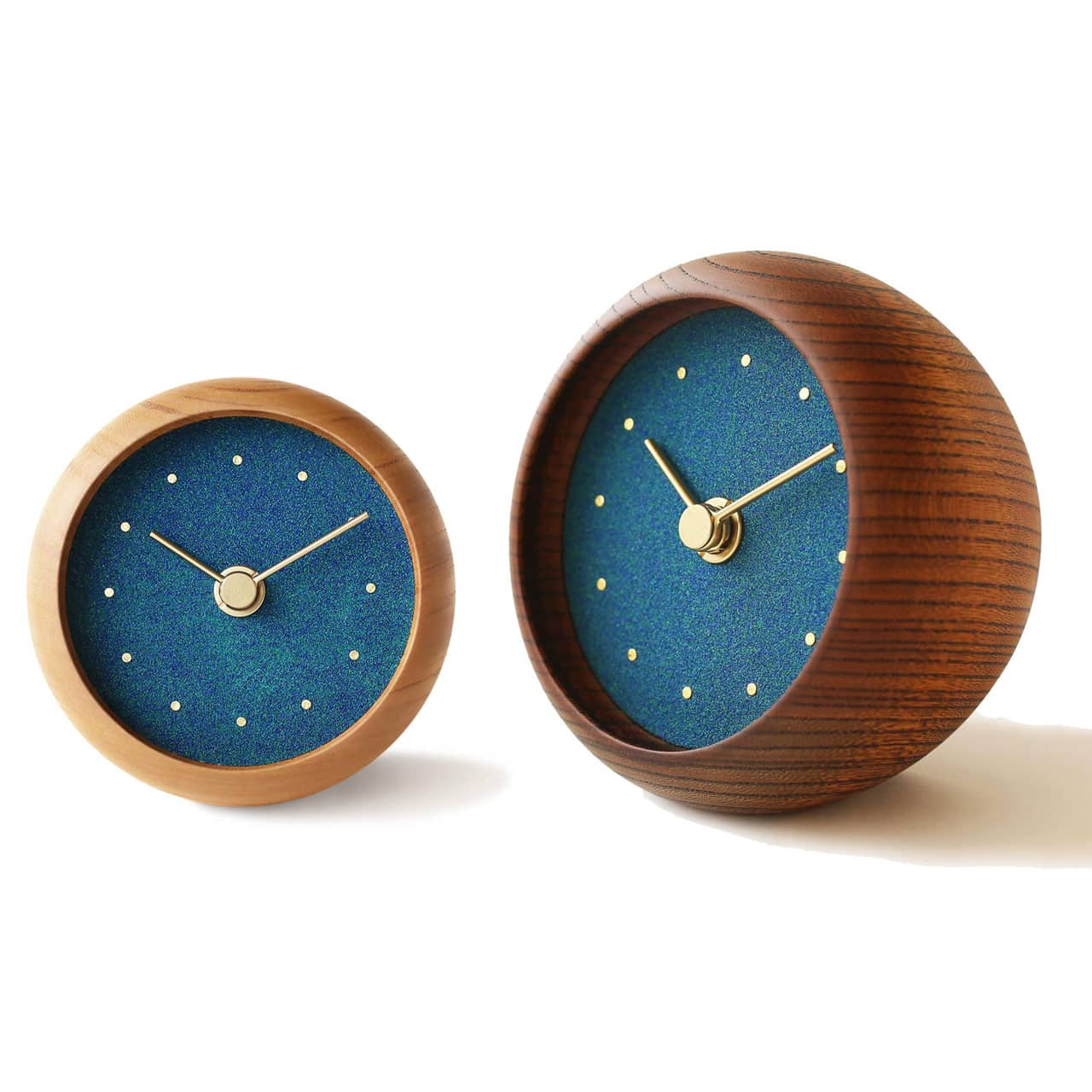 C-Brain Hanamokko Gunroku (Blue Green) Table Clock