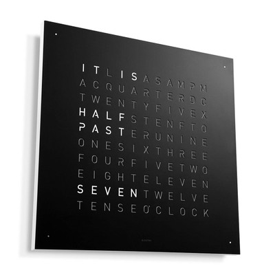 QLOCKTWO EARTH 13.5 Modern Desk Clock | Touch | Special Editions