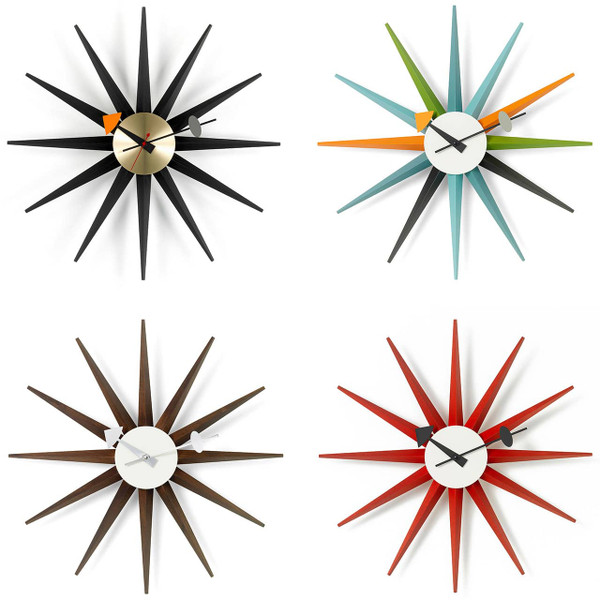 George Nelson Sunburst Clocks