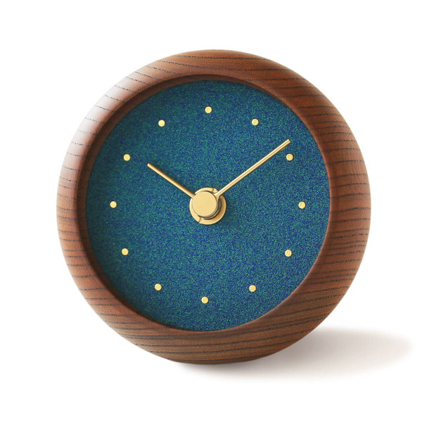 C-Brain Hanamokko Gunroku (Blue Green) Table Clock