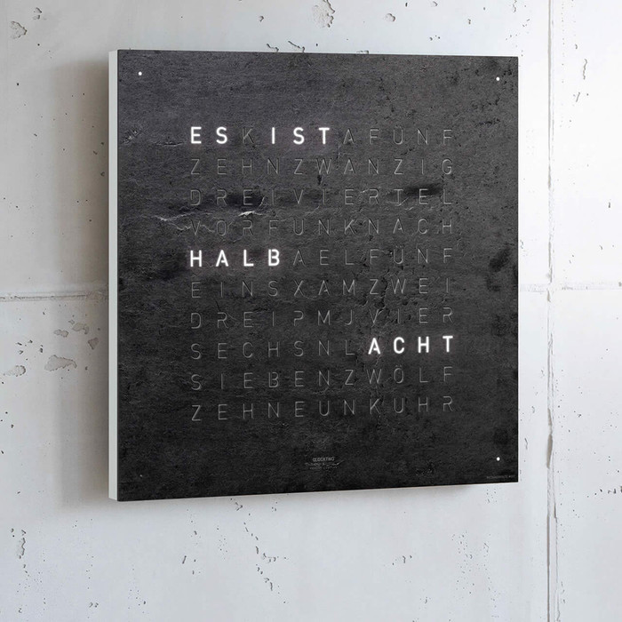 QLOCKTWO Earth 45 Creator's Edition