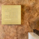 QLOCKTWO EARTH 45 + Creator's Edition 24k Yellow Gold Leaf Covered QLOCKTWO EARTH 45 + Creator's Edition 24k Yellow Gold Leaf Covered