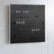QLOCKTWO EARTH 45 + Creator's Edition Metamorphite QLOCKTWO EARTH 45 + Creator's Edition Metamorphite