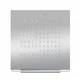 QLOCKTWO Earth 13.5 Full Metal - Brushed Stainless Steel with Cast Aluminum Body