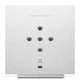 QLOCKTWO Earth 13.5 - Silver Cast Aluminum Body